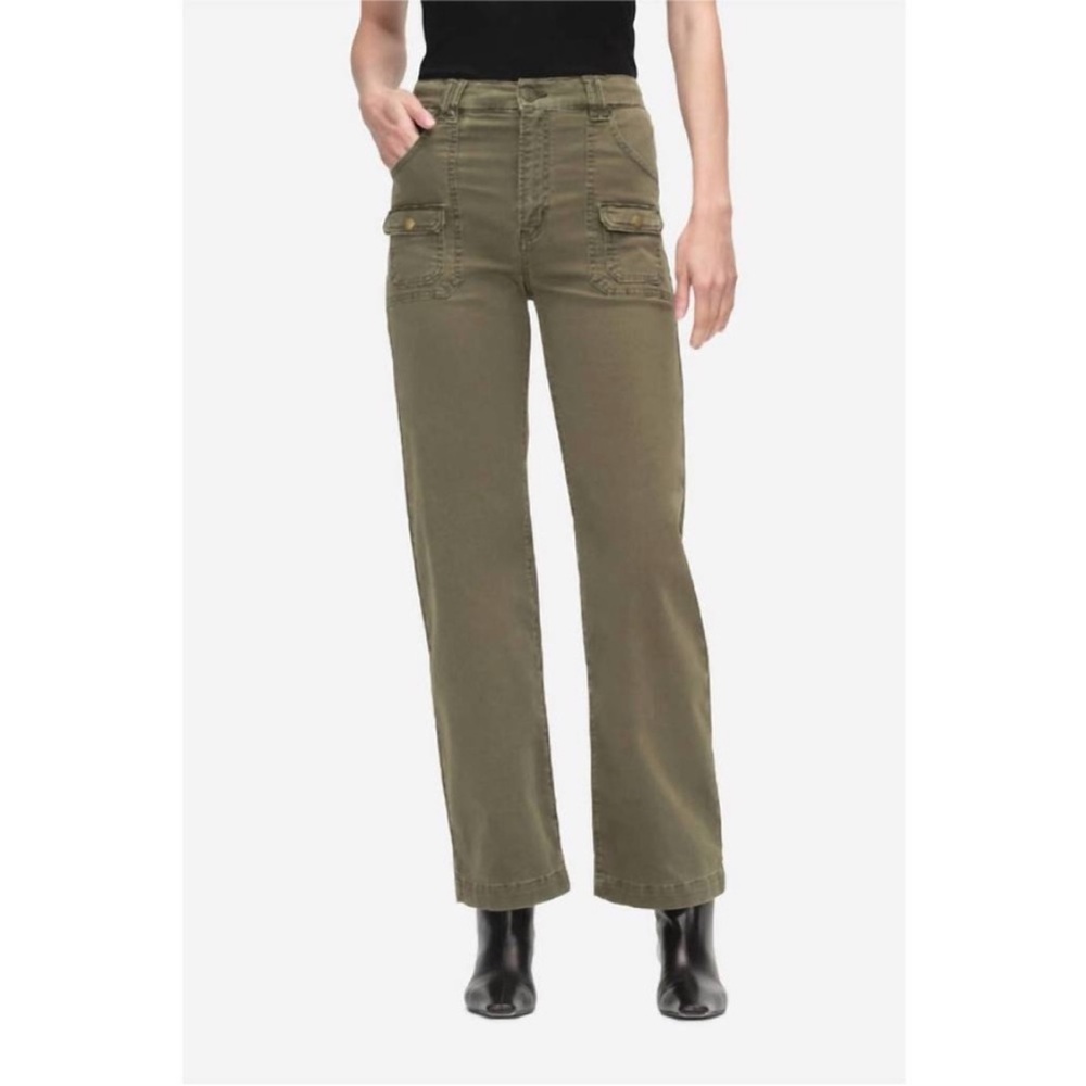 FRAME utility pocket pant in washed winter moss
Size 29